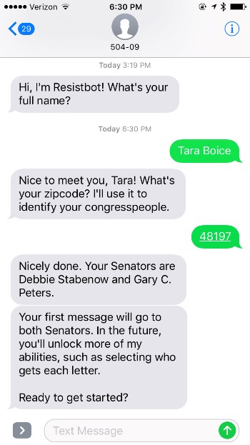 Resistbot